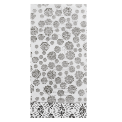 White Tracing Single Sheet Invitation-KRCS7141