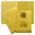 Brown Gold Metallic Invite With Balaji And Padmavathi Print-KNCM22NB-King of Cards
