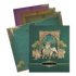 Green Royal Procession Padded Wedding Card-KSI64000