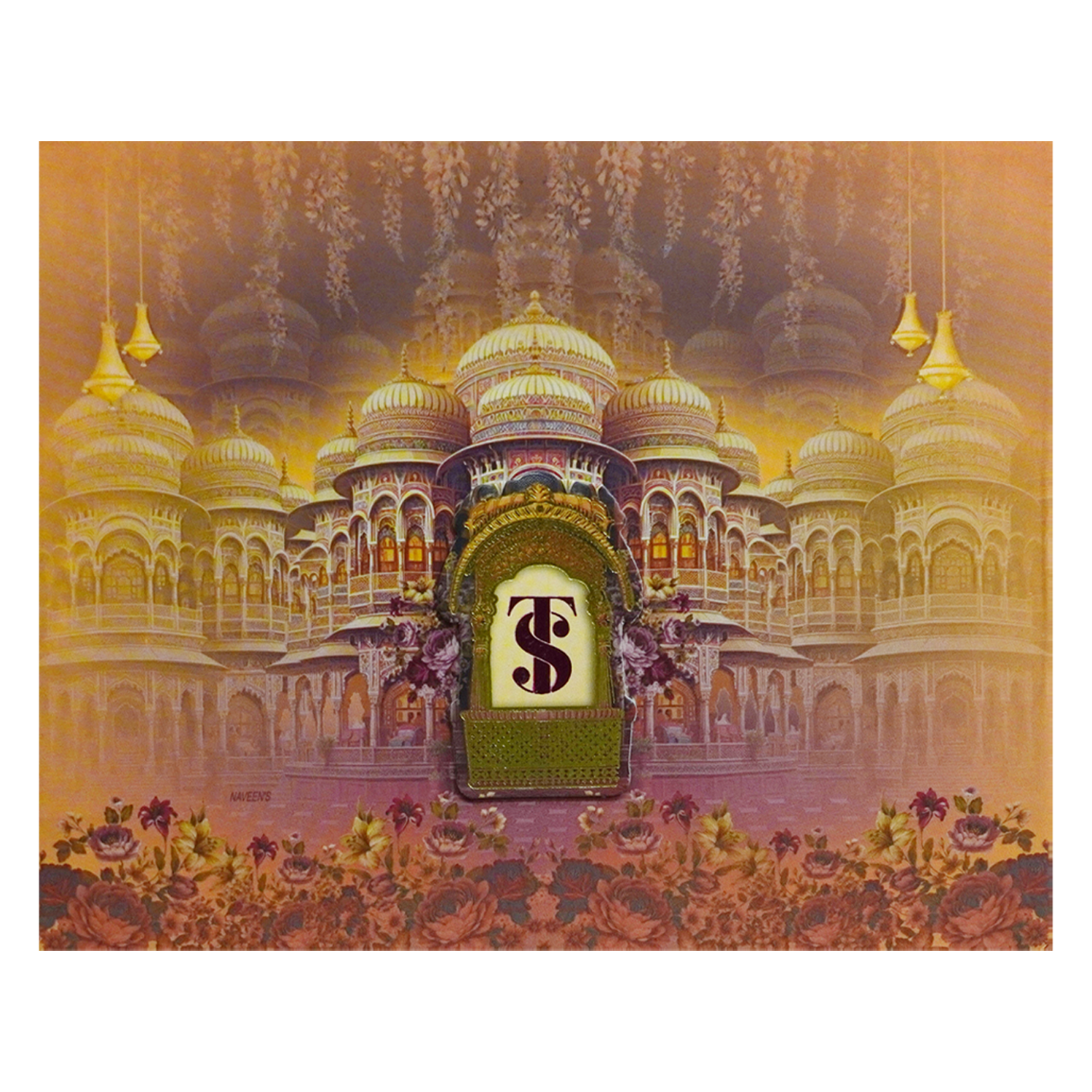 Orange Wedding Box-KRC30260