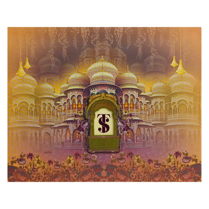 Orange Wedding Box-KRC30260