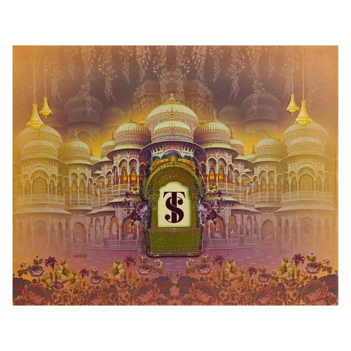 Orange Wedding Box-King of Cards