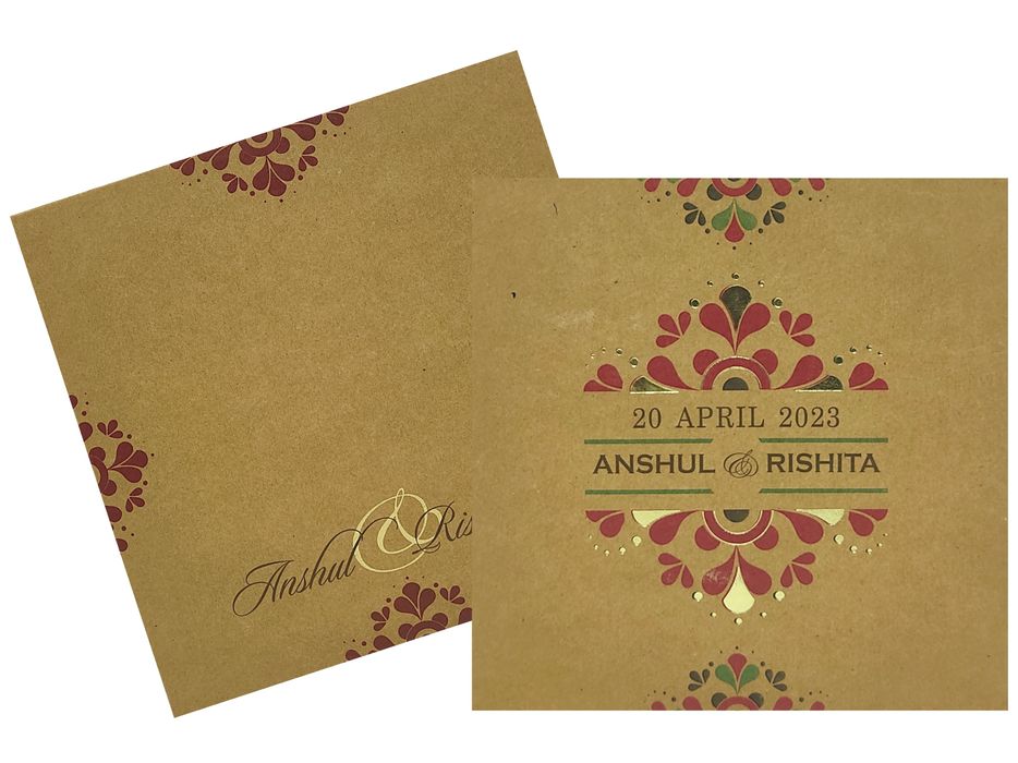 Invitation Card - KRC28061-King of Cards