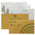 Brown Floral Invitation card-KRC29140