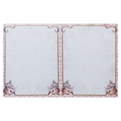 Pink Royal Bride Groom Wedding Card-KNKJ1135