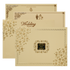 Check out Cream Gold Floral Padded Wedding Card at best price.✅WhatsApp Support ✅Express Delivery.|King of cards.