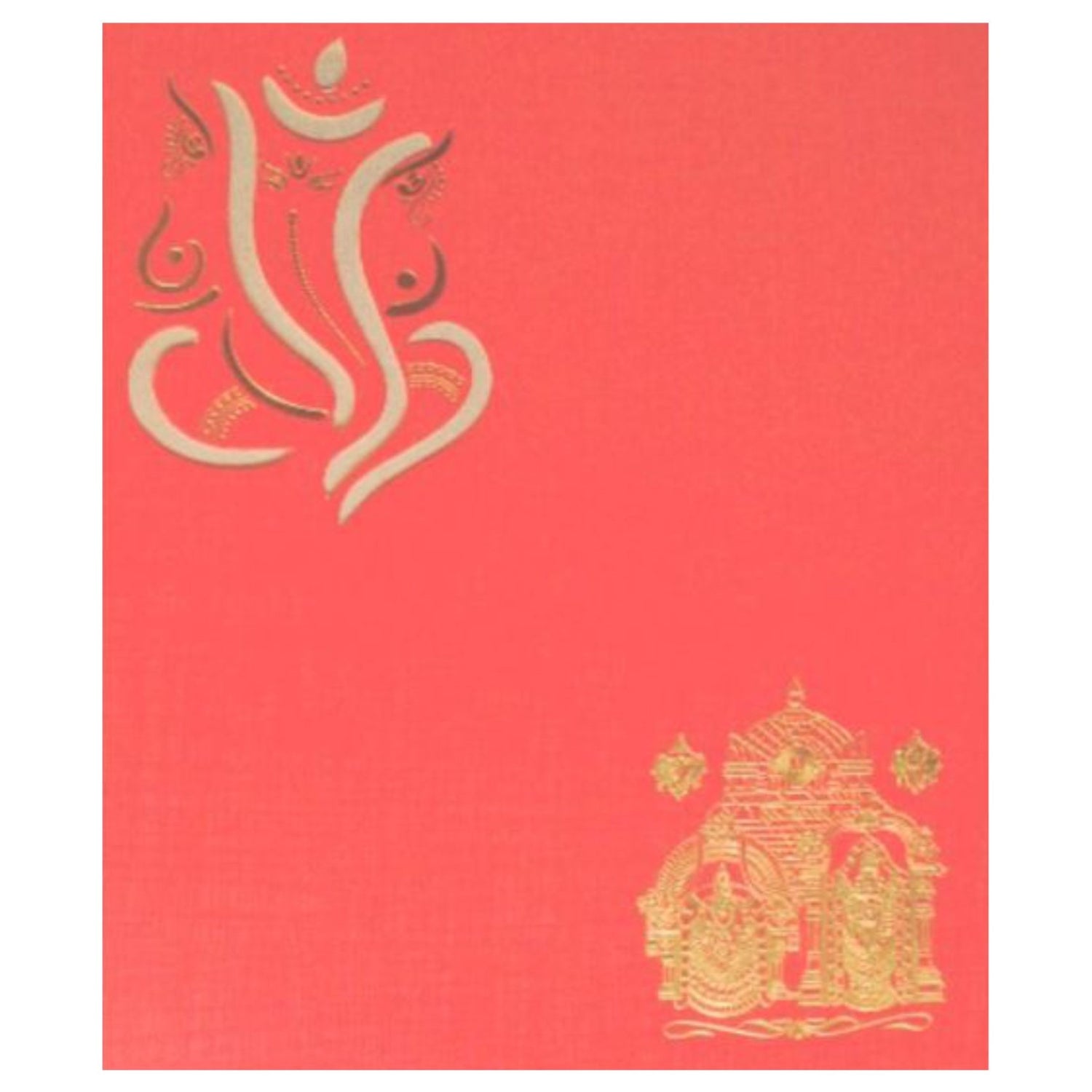 Red Balaji Padmavathi Invitation Design