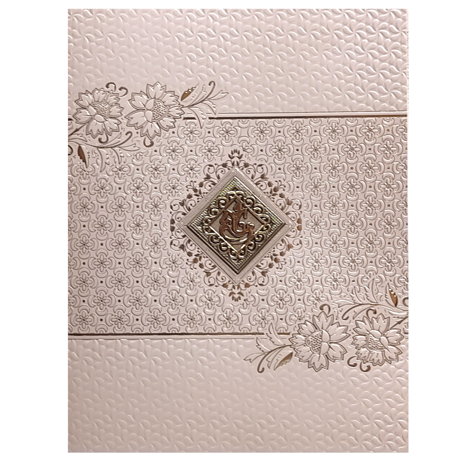 Peach Texture Sheet Invitation Card-KNZ7201P