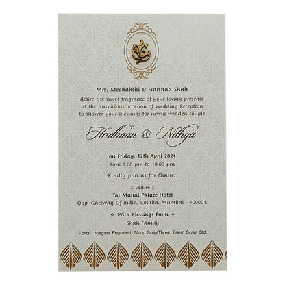 Invitation Card - KRCS6500