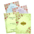 Cream Floral Padded Offset Print With Name Plate-KNPO1507C