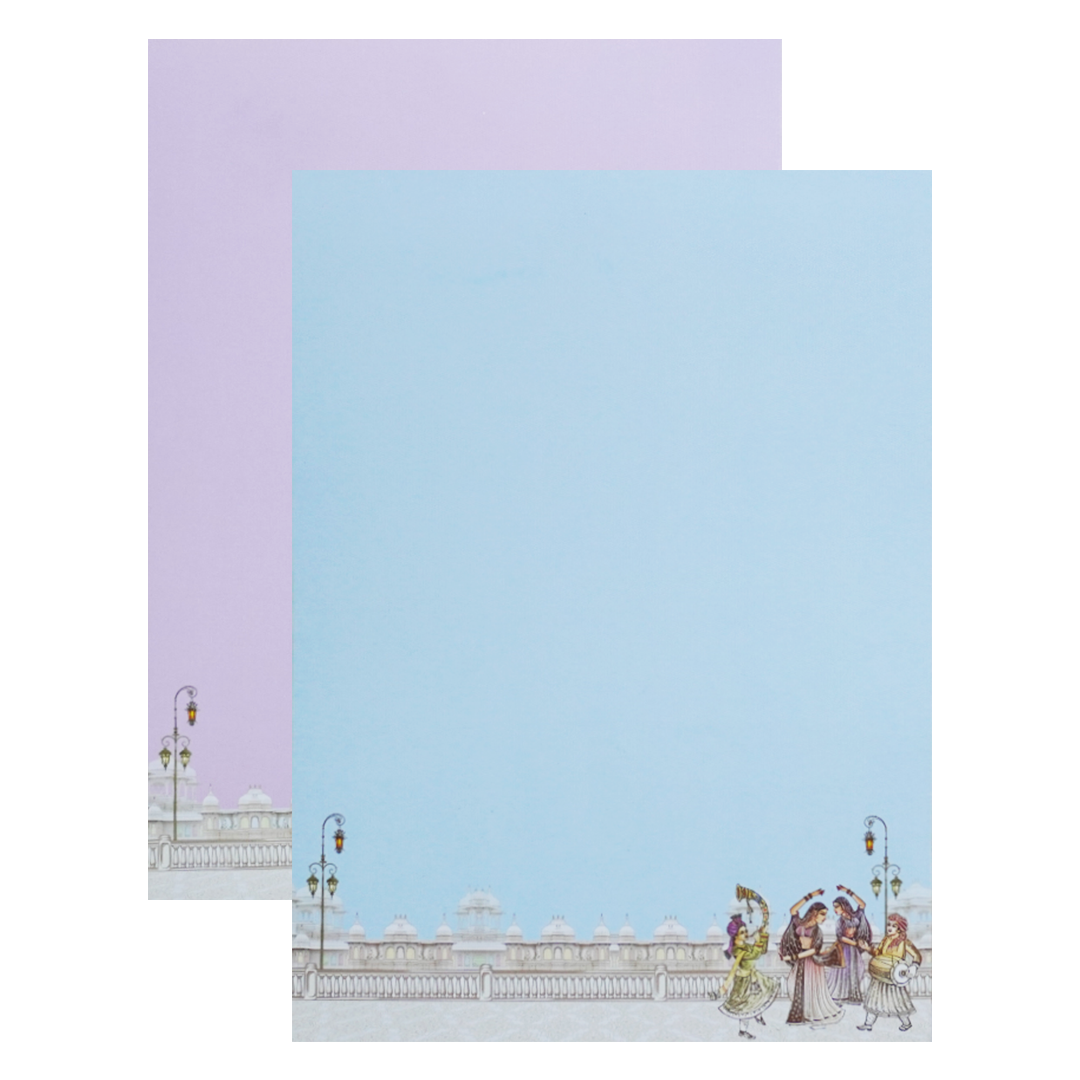 White Elephant Palace Padded Invitation-KAC05400