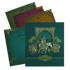 Celebrate in style with customized Dark Green MDF Wedding Card Order now! ?WhatsApp Support ?Express Delivery.