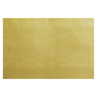 Metallic Gold Ganesha Nameplate Wedding Card-King of Cards