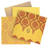 Gold Ganesha Invitation Card-KNK30371