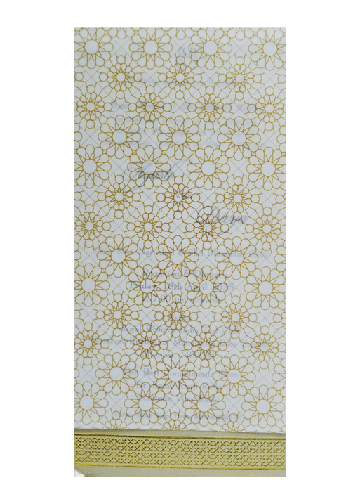 Beige Single Tracing Invitation Card-King of Cards