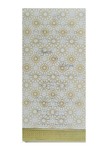 Beige Single Tracing Invitation Card-King of Cards