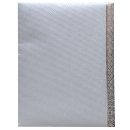 Grey Hindu Wedding Invitation Card-King of Cards