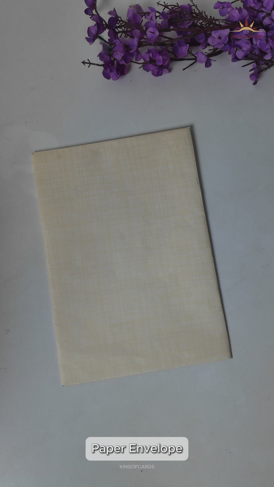 Red Gold Foiled Bride Groom Wedding Card-KNPP712R