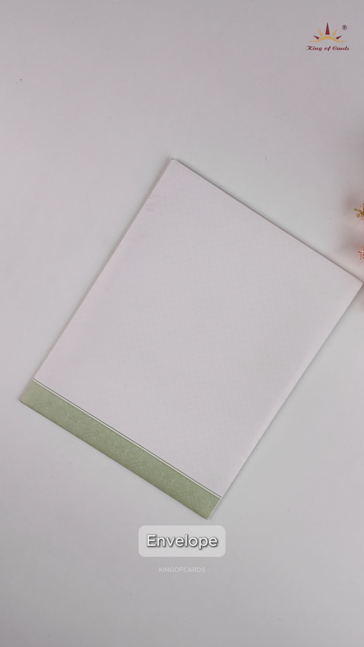 White Green Balaji Padmavathi Wedding Card-KNJS2088G