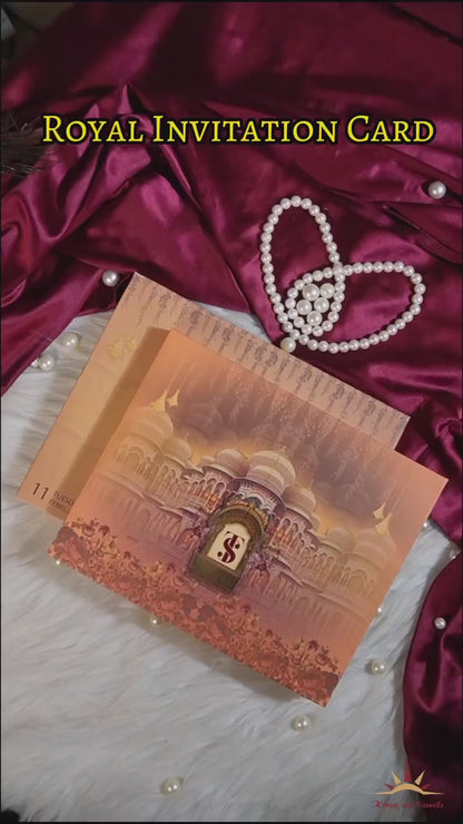 Orange Wedding Box-KRC30260