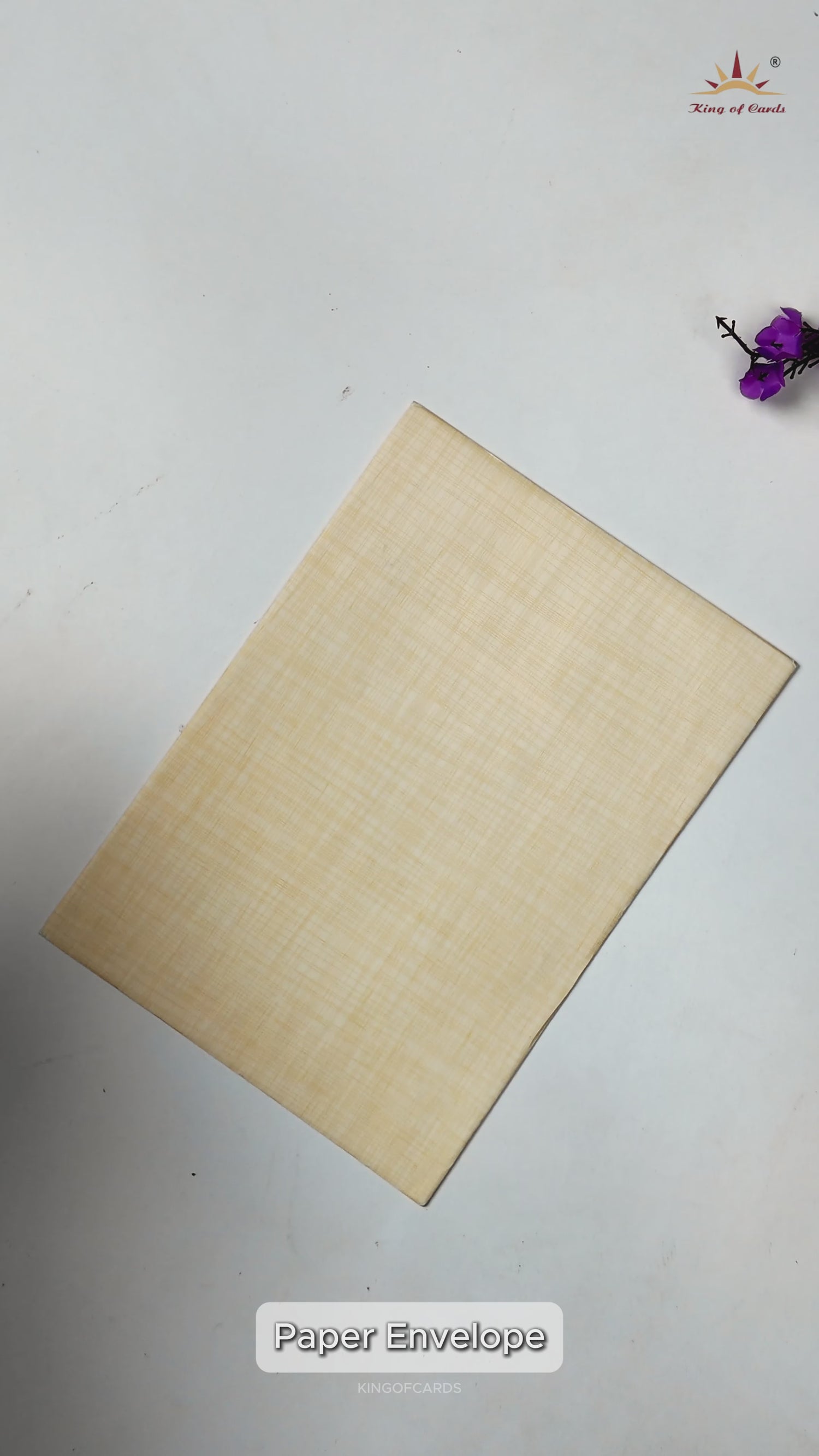 Brown Gold Paper Print Dhol Design Wedding Cards-KNCM808N