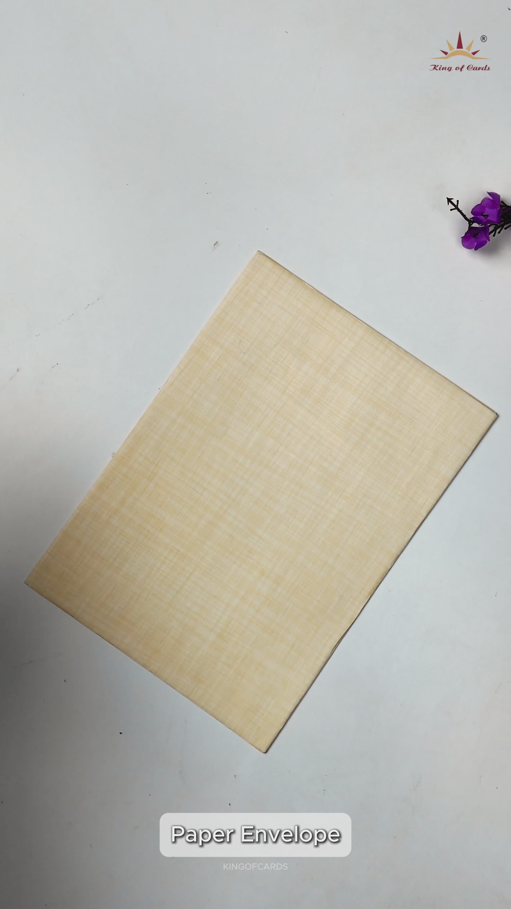Gold Dhol Design Wedding Card - KNCM808N