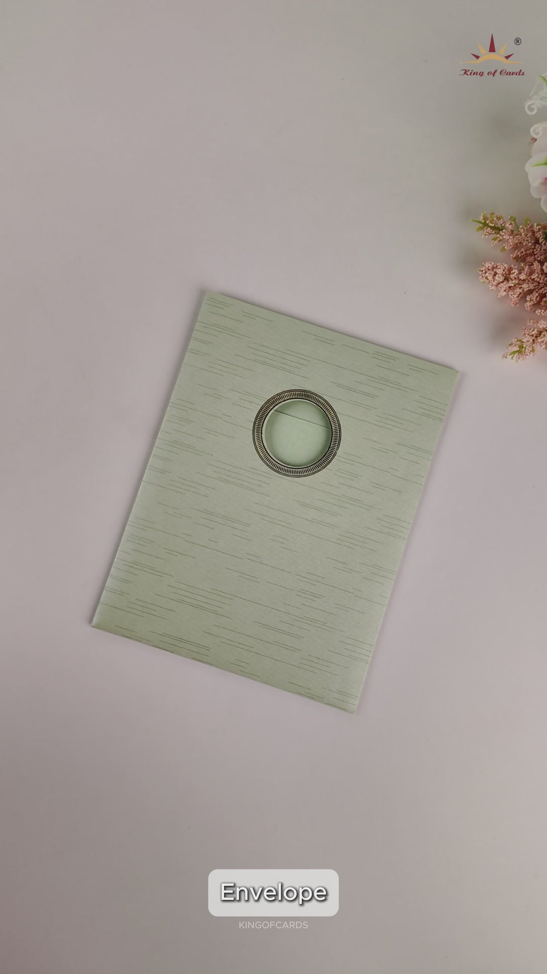 Pista Green Balaji Padmavathi Wedding Card-KNRM8705N