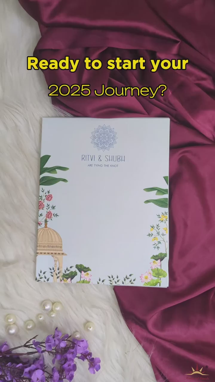 Pale Blue Tracing Sheet Invitation-KRC30180