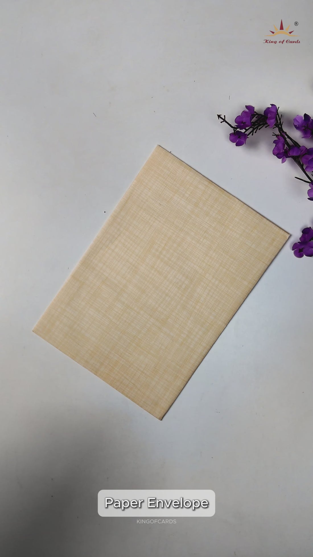 Yellow Balaji Padmavathi Invitation Card-KNPP710C