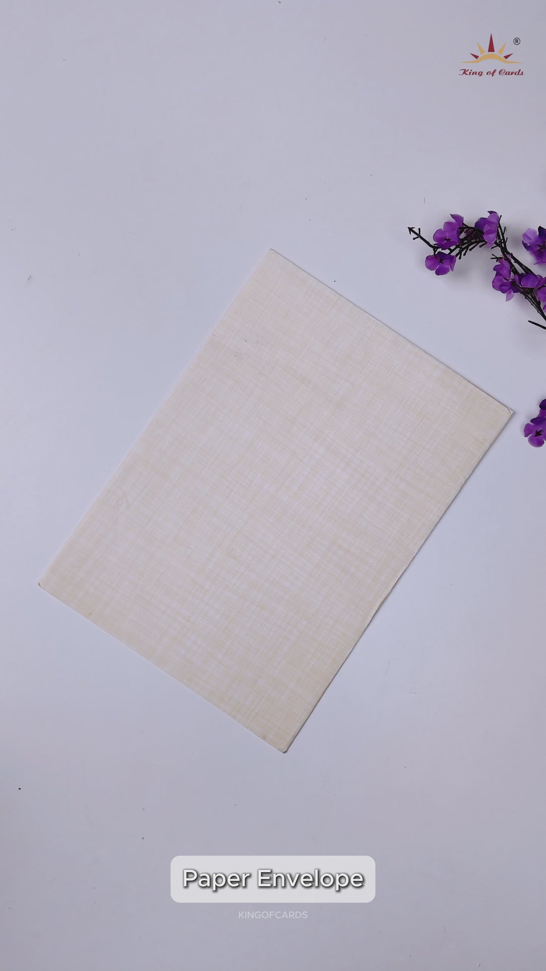 Blue Classic Paper Print Peacock Feather With Flute Invitation Card-KNCP811B