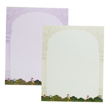 Lime Yellow Peacock Padded Wedding Card-King of Cards