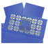 Gorgeous Blue Shading With Cut Design Wedding Card-KNK20111