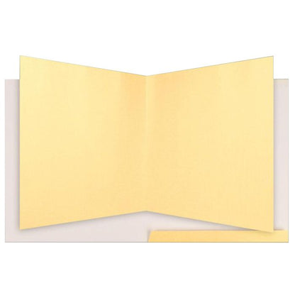 Cream Metallic Wedding Invitation-King of Cards