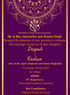 Purple Floral Rajasthani Wedding Invitation-AARWI008