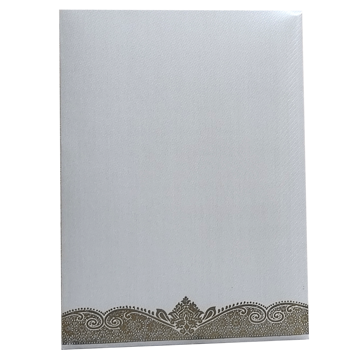 Grey Single Sheet Invitation Card-KNKTGY024