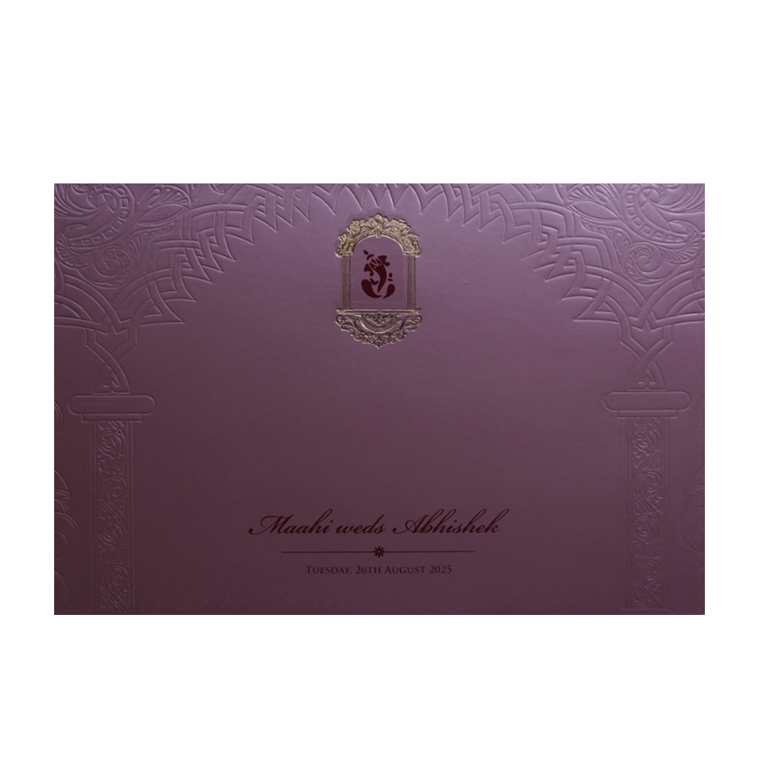 Light Pink Wedding Card-KPR09510