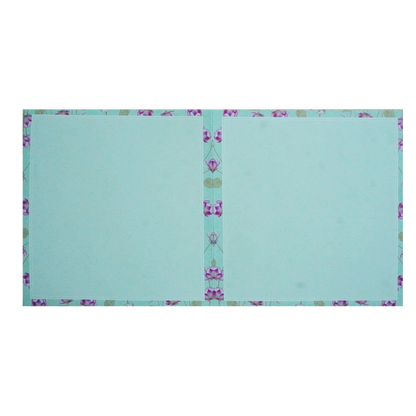 Mint Lotus Wedding Card-King of Cards