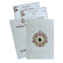White Floral Invitation Design-King of Cards