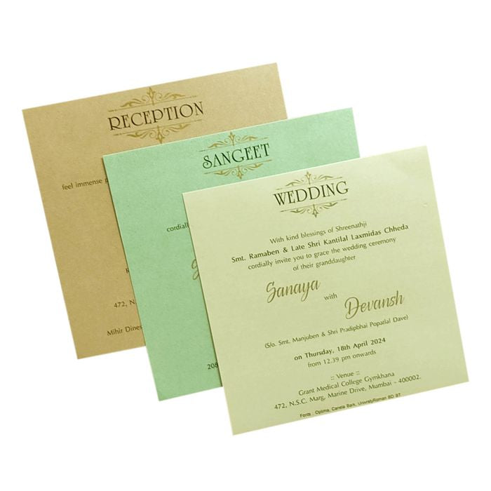 Pink Floral Invitation Card-King of Cards