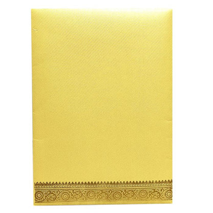 Gold Ganesha Foil Invitation Card-King of Cards