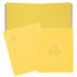 Yellow Metallic Wedding Invitation