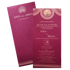 Make your event special with our exclusive Dark Raspberry Single Wedding Card. Shop now! ?WhatsApp Support ?Express Delivery.