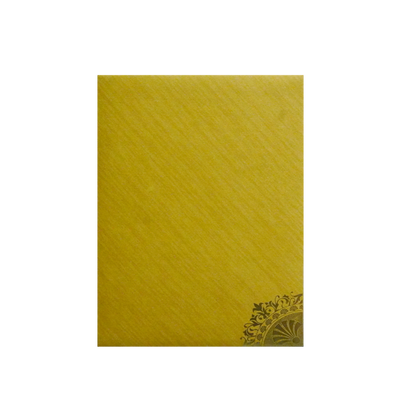 Gold Striking Laser Cut Wedding Card-King of Cards