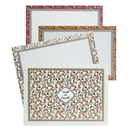 Lime Yellow Persian Marriage Invitation Card-King of Cards