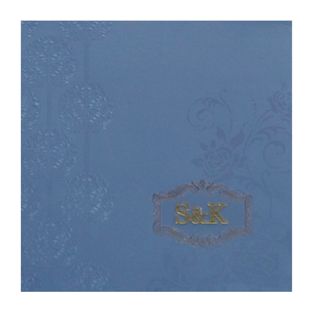 Blue Wedding Card-KPR09120
