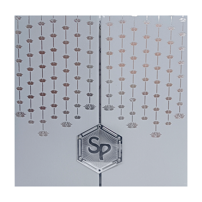 Light Grey Door Opening Invitation-KRC30442