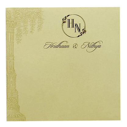Light Pink Single Sheet Invitation-KRCS5192
