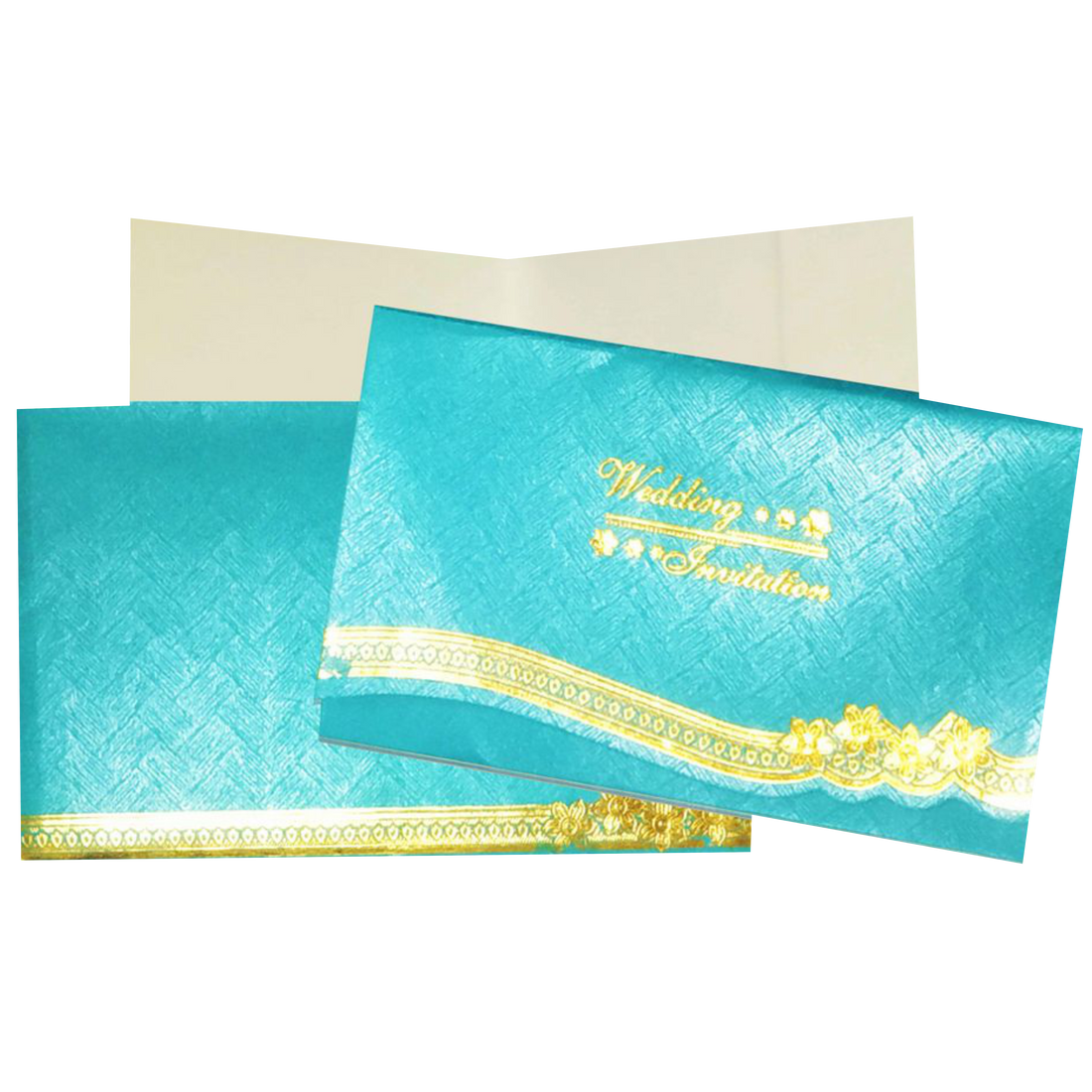 Blue Personal Invitation Card-Knk3717