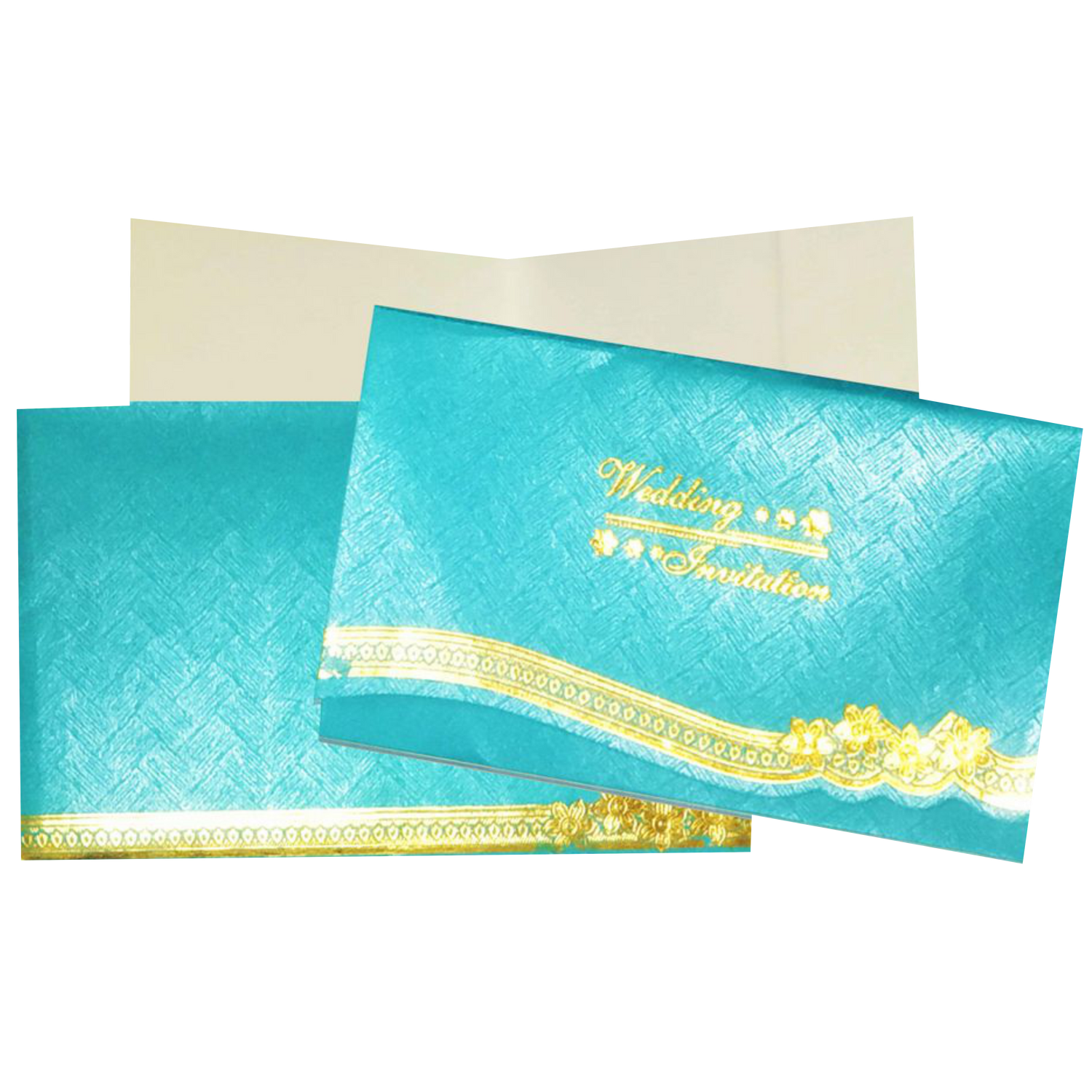 Blue Personal Invitation Card-Knk3717