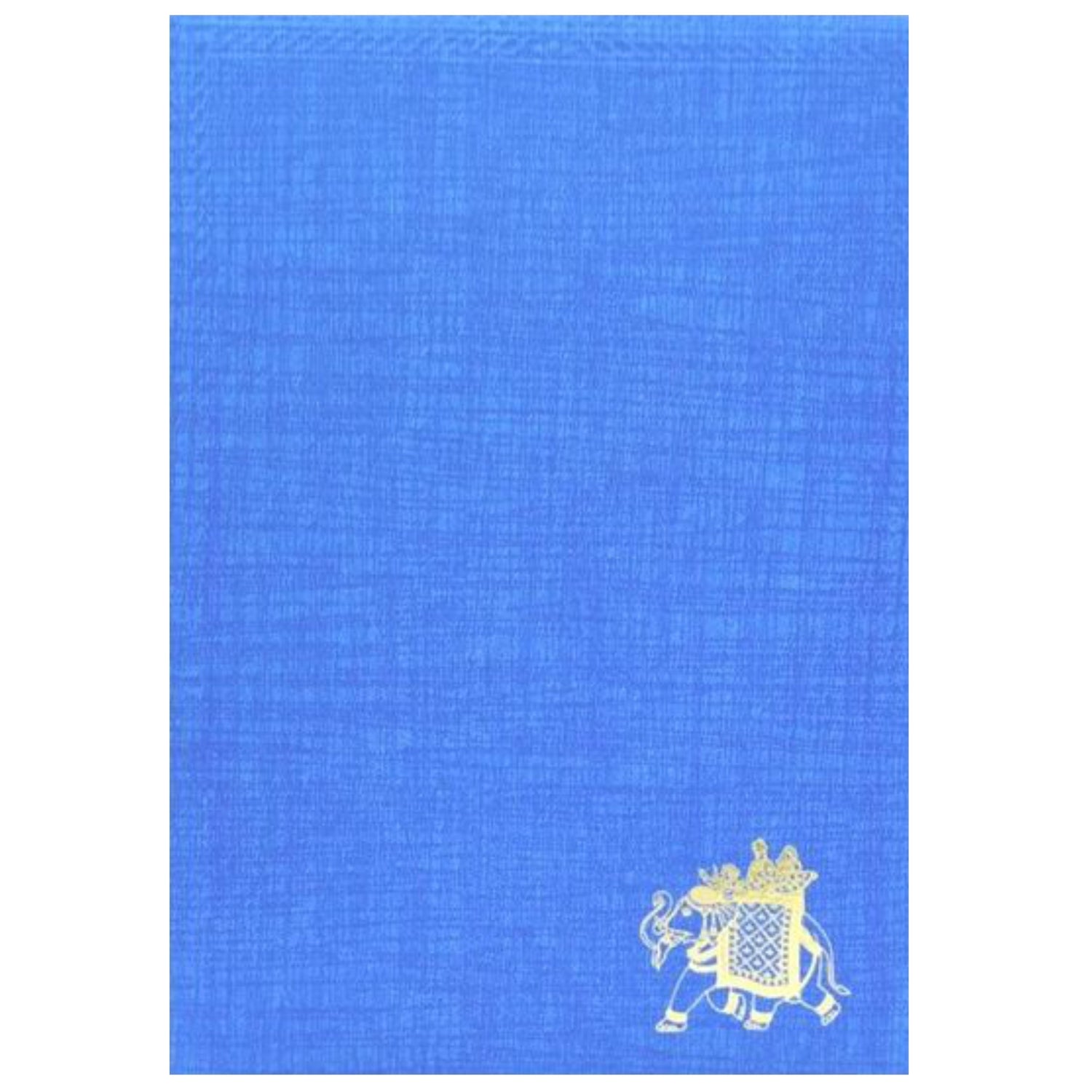 Blue Elephant Gold Foiling Invitation-KNCM11BG